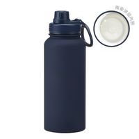 Fashion Solid Color Stainless Steel Thermos Cup 1 Piece sku image 12