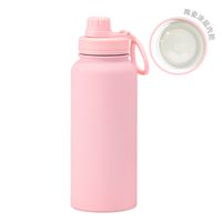 Fashion Solid Color Stainless Steel Thermos Cup 1 Piece sku image 10