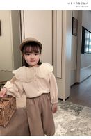 Princess Cute Simple Style Solid Color Lace Cotton Girls Outerwear sku image 8