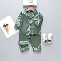 Simple Style Stripe Jacquard Polyester Underwear & Pajamas sku image 5