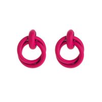 Wholesale Jewelry 1 Pair Simple Style Geometric Alloy Ear Studs sku image 1