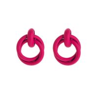 Wholesale Jewelry 1 Pair Simple Style Geometric Alloy Ear Studs main image 2