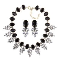 Luxurious Flower Alloy Plating Inlay Artificial Crystal Women's Jewelry Set main image 5