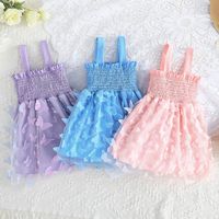 Princess Butterfly Polyester Girls Dresses main image 1