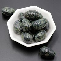 Egg Shaped 30mm Natural Agate Crystal Agate Semi-precious Stone Small Egg Stone Playing Tao Ore sku image 7