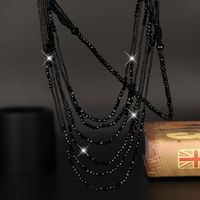 Simple Style Geometric Glass/colored Glaze Women's Necklace sku image 4
