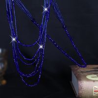 Simple Style Geometric Glass/colored Glaze Women's Necklace sku image 2