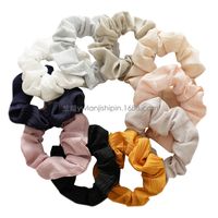 Simple Style Stripe Solid Color Cloth Hair Tie main image 4