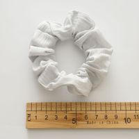 Simple Style Stripe Solid Color Cloth Hair Tie main image 3