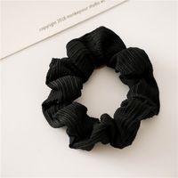 Simple Style Stripe Solid Color Cloth Hair Tie sku image 3