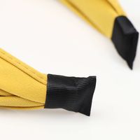 Simple Style Solid Color Cloth Hair Band main image 4