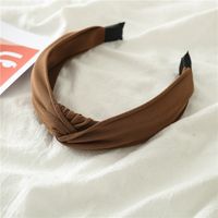 Einfacher Stil Einfarbig Tuch Haarband sku image 9