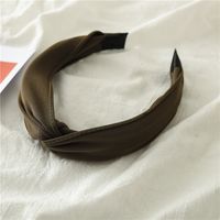 Einfacher Stil Einfarbig Tuch Haarband sku image 7