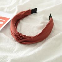 Einfacher Stil Einfarbig Tuch Haarband sku image 3