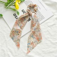 Sweet Ditsy Floral Cloth Ribbon Hair Tie sku image 4