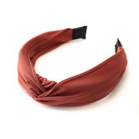 Simple Style Solid Color Cloth Hair Band main image 2