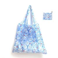 Cute Pastoral Flower Polyester Composite Needle Punched Cotton Shopping Bags sku image 41