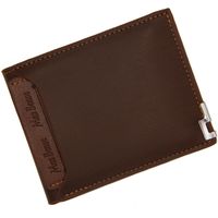 Men's Solid Color Pu Leather Open Wallets sku image 3