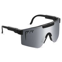 Simple Style Sports Colorful Pc Polygon Half Frame Sports Sunglasses main image 2