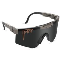 Simple Style Sports Colorful Pc Polygon Half Frame Sports Sunglasses sku image 25