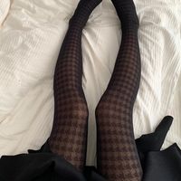 Hot Sale Sexy Thin Striped Black Stitching Pantyhose sku image 4