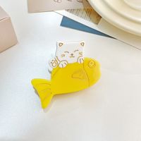 Cute Cat Fish Acetic Acid Sheets Handmade Hair Claws sku image 2