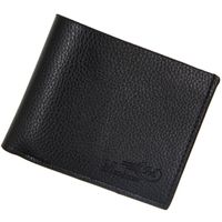 Men's Letter Solid Color Pu Leather Open Wallets sku image 1