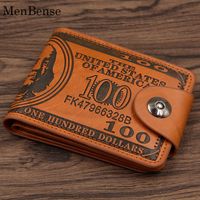 Men's Letter Pu Leather Magnetic Buckle Wallets main image 3