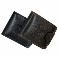 Men's Skull Pu Leather Magnetic Buckle Wallets main image 4