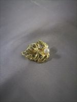 Moda Oval Flor Mariposa Cobre Embutido Diamantes De Imitación Perla Mujeres Broches sku image 13