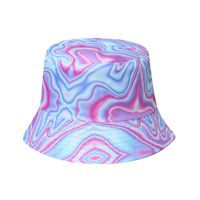 Women's Hip-hop Bear Printing Flat Eaves Bucket Hat main image 3