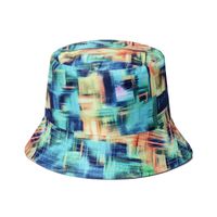 Women's Hip-hop Bear Printing Flat Eaves Bucket Hat main image 2