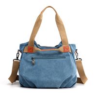 Women's Medium All Seasons Canvas Basic Shoulder Bag main image 2