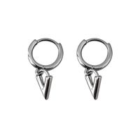 1 Pair Simple Style Geometric Copper Earrings main image 4