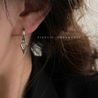 1 Pair Simple Style Geometric Copper Earrings main image 2
