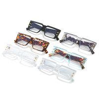 Retro Leopard Ac Square Full Frame Optical Glasses main image 1