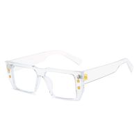 Retro Leopard Ac Square Full Frame Optical Glasses sku image 5