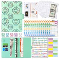 Foreign Trade  New Cash Budget English Portable Schedule Weekly Plan Monthly Plan A6 Loose-leaf Notebook sku image 3