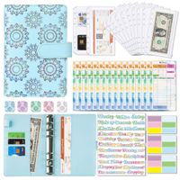 Foreign Trade  New Cash Budget English Portable Schedule Weekly Plan Monthly Plan A6 Loose-leaf Notebook sku image 1
