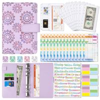 Foreign Trade  New Cash Budget English Portable Schedule Weekly Plan Monthly Plan A6 Loose-leaf Notebook sku image 2
