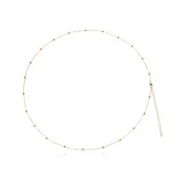 Sexy Geometric Gold Plated Silver Plated Alloy Wholesale Waist Chain main image 3