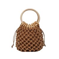 Women's Small Spring&summer Straw Streetwear Handbag Bucket Bag main image 3
