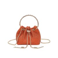 Women's Mini All Seasons Pu Leather Solid Color Streetwear Cylindrical String Handbag sku image 6