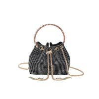 Women's Mini All Seasons Pu Leather Solid Color Streetwear Cylindrical String Handbag sku image 3