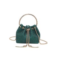 Women's Mini All Seasons Pu Leather Solid Color Streetwear Cylindrical String Handbag sku image 9