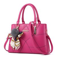 Women's Large All Seasons Pu Leather Vintage Style Handbag sku image 5