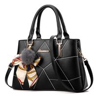 Women's Large All Seasons Pu Leather Vintage Style Handbag sku image 2