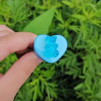 Simple Style Bear Synthetic Resin Wholesale Rings sku image 2
