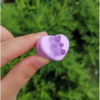 Simple Style Bear Synthetic Resin Wholesale Rings sku image 3