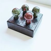 Mini Maceta De Cristal Natural De 2cm, Adornos De Champiñones Para Pecera sku image 59
